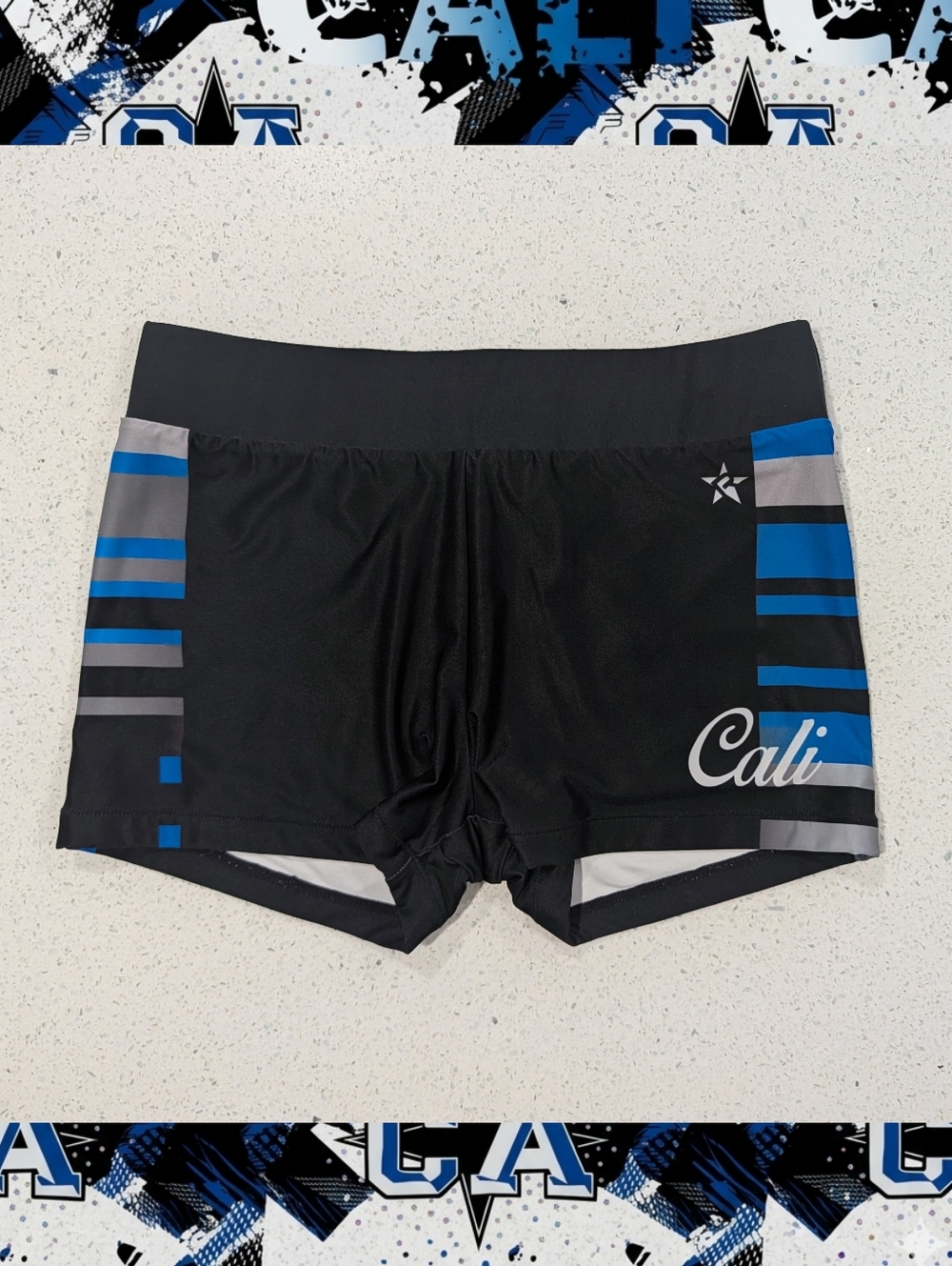 ALLSTAR Cheer Uniform AL Shorts Rebel Athletic Real Cheer Cheerleading Cali TEAM